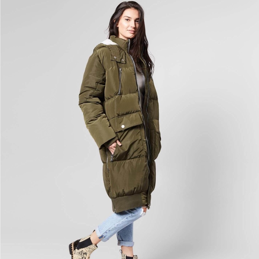 Free People Oslo Utility Puffer Coat